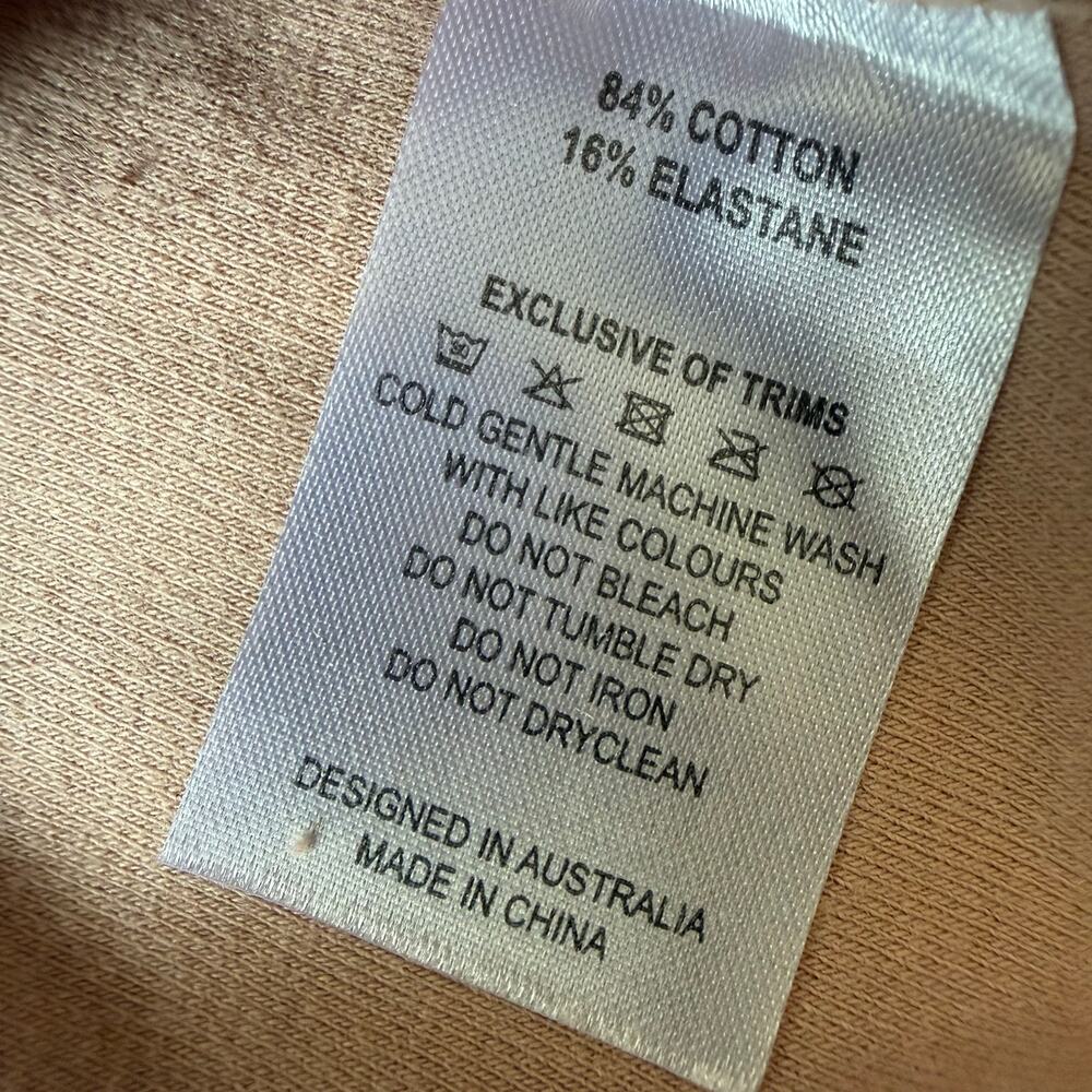 Saski Pink Blush Sweetheart Cut Out Terry Cloth Mini Dress Size XS NWOT - Picture 5 of 12